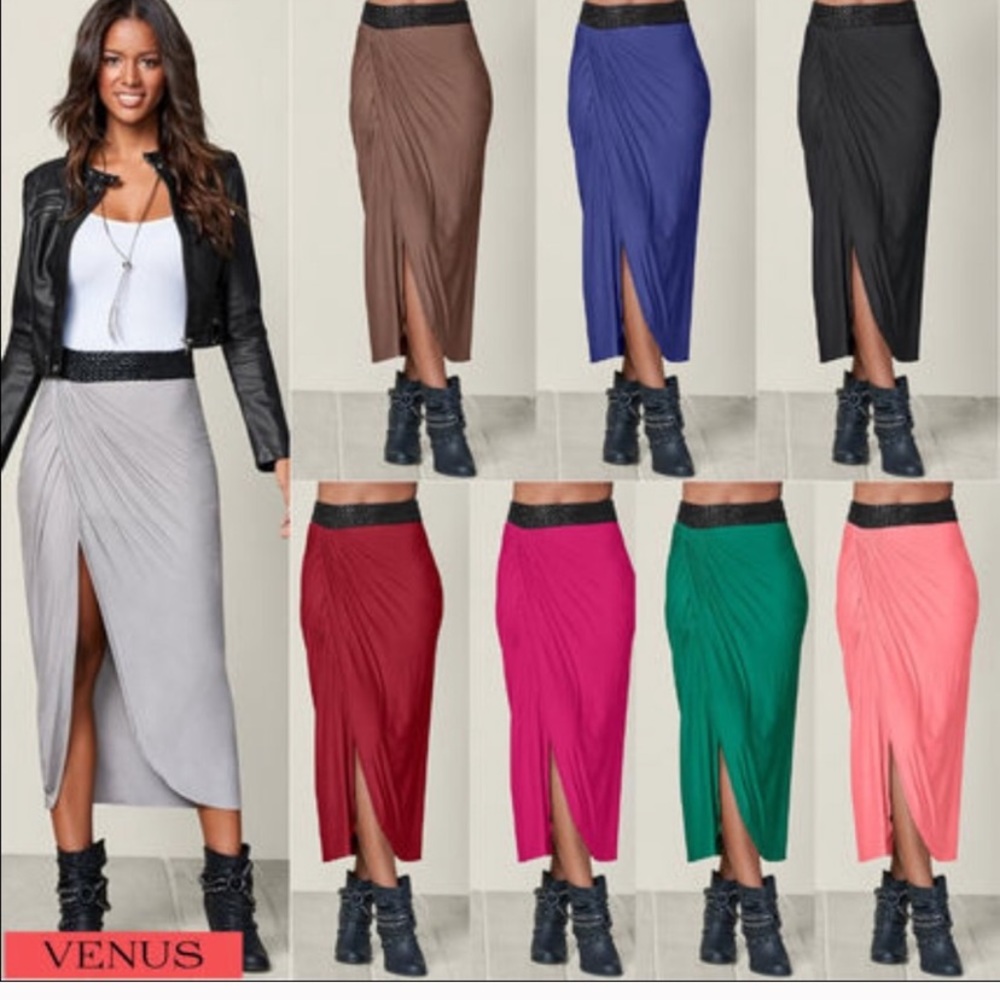 Cotton maxi skirt